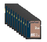 ByteFest SD Card 2GB SDHC Flash Memory Card (50 Pack) - Class 10, U1, V10, SD Cards for Cameras