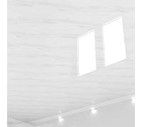 ByteRunning Ceiling Tiles Self Adhesive,Decorative Drop Ceiling Tiles,Strong Adhesion,Easy To Cut,Freely Assemble,For Bedroom,Kitchen,And Living Room Ceilings
