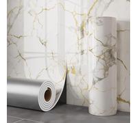 ByteRunning Marble Tiles Stickers,self Adhesive Tiles For Walls,pvc Ceiling Panels,PVC Waterproof Shower Walls Panels,Flexible And Crack-Resistant,Easy To Cut,For Ceiling Or Wall Decoration