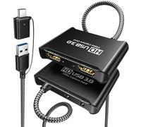 ByteWave USB 3.0 HDMI Capture Card, [Metalshell, 4K Loop Out, No Latency] Full HD 1080P60 HDMI to USB C Audio Video Game Capture Device for Streaming, Cam Link Compatible with Switch2/PS5/Xbox/PC/OBS