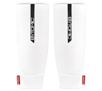 Bytomic Red Label Elasticated Shin Guards White/Black
