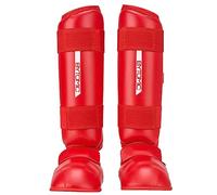 Bytomic Red Label Karate Shin/Instep Red/White