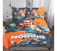 BYTUGI 3D F1 Racing Duvet Cover Set F1 Drivers Bedding Quilt Cover with Hidden Zipper Closure for Kids Teens Adults Microfiber Bedding Decro King（220x240cm）