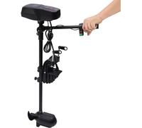 BYUAK Electric Trolling Motor 260lbs Thrust, 48V Brushless Motor, 2300Rpm, 1400W, 360° Tiltable, Height Adjustable, For Inflatable Boats, Transom Mount, Engine Mount