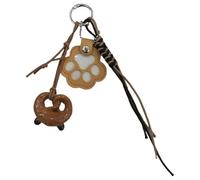 Byuexhp Cat Hair Collector Key Ring Memory for Pets Symbolic Gift Charm Keychain Light Keepsake for Family of Dogs and Cats Home