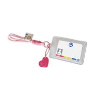 Byuexhp Cute Photo Card Holder - Portable Cute Double Slot Decoration | Card Holder Key Holder for Purse Handbag Satchel Birthday Christmas Valentine's Day Halloween Thanksgiving