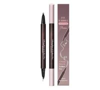 Byuexhp Eyebrow Pencil, 2-in-1 Double-Sided Contour Pencil, Dirt-Resistant Eyebrow Pencil, for Use at Beauty Makeup, Dating Party and Gathering for Women and Girls