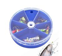 Byuexhp Fishing Lure - 25-Piece Jig Heads that Glow in the Dark | Bait for Catfish and Freshwater Fish, for Trout, Crappie, Boat, Lake, River, Saltwater, Night, Men, Anglers, Fishermen