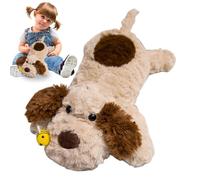 Byuexhp Plush Dog | Cute Puppy with Bee Design, Dog Lying Down Toy | For Adults Home Bedroom Living Room Sofa Chair Shelf Office