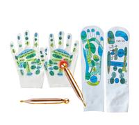 Byuexhp Reflexology Socks | Tools for Relaxation, Massage Socks for Foot Massage - For After Work After Training For Travel On Weekends And In