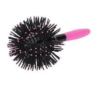 Byuexhp Round Ball-Shaped Hair Brushes - Smoothing and Gentle Portable Device | Round Styling Brush | For Daily Use in the Salon as well as Travel for Men, Women and Family Care