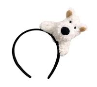 Byuexhp Women's Hair Bands, Funny Plush Dog Headwear, Cute Headband, for Christmas Party, Family Meeting, Halloween Costume