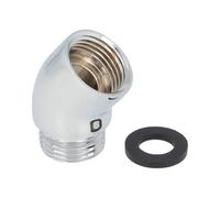 BYUTFA Shower Adapter Top Sprays Shower 30 Adapter Coppers Shower 150 Fixed Elbow G1/2 Universal Interface Shower Arm Extension Connector