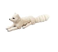 BYUWFGF 3D Printed Animals - Articulated Grey Wolf, Fox Action Figures, Movable Joints, Realistic Movable Joints Fidget Toys, Wildlife Zoo Animal Figurines for Kids Boys Desk Decor Birthday Gift