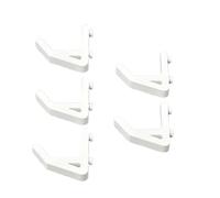 BYUWFGF 5PCS Universal Hooks for Garage Shelving and Industrial Storage Racks for 10.3mm Aperture Racks, Spacing Storage, Wall-Mounted Racking, Garage Hooks