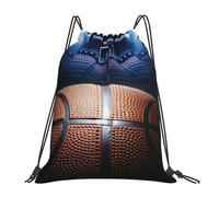 BYwenhopnbs Basketball ArenaDrawstring Backpack Sports Gym Sackpack Water Resistant String Bag for Women Men