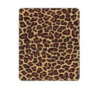 BYwenhopnbs Cool Leopard Square Mouse Pad Sewn Edge Design 10&12in