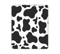 BYwenhopnbs Cow Spots Print Square Mouse Pad Sewn Edge Design 10&12in