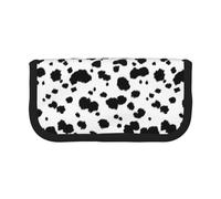 BYwenhopnbs Dalmatian Print，Large Capacity Pencil Case, Pen Pouch Organizer Canvas Pencil Bag for Girls