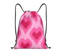 BYwenhopnbs Ethnic Style Hand Drawn Hearts Drawstring Bag String Bag Lightweight Gym Backpack for Men Women