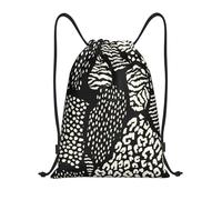 BYwenhopnbs Geometric Animal Print Drawstring Bag String Bag Lightweight Gym Backpack for Men Women