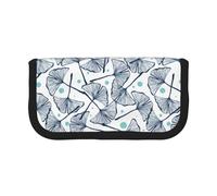 BYwenhopnbs Gingko Biloba，Large Capacity Pencil Case, Pen Pouch Organizer Canvas Pencil Bag for Girls