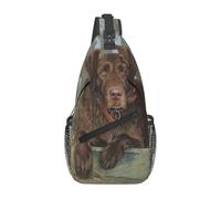 BYwenhopnbs Labrador Dog Lab ChocolateSling Bag for Men Crossbody Small Travel Shoulder Daypack