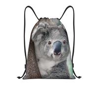 BYwenhopnbs Laid-Back Koala Drawstring Bag String Bag Lightweight Gym Backpack for Men Women