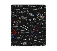 BYwenhopnbs Math Equation Math Formulas Square Mouse Pad Sewn Edge Design 10&12in