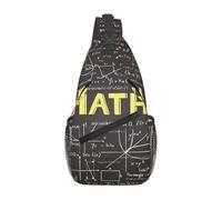 BYwenhopnbs School MathSling Bag for Men Crossbody Small Travel Shoulder Daypack