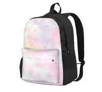 BYwenhopnbs Soft Pastel Bright Colored Calm Abstract The ArtsSchool Backpack Travel Bag for Men Women College Back Pack with 15 Laptop Compartmen