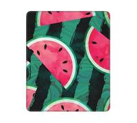BYwenhopnbs Summer Watermelon Cool Square Mouse Pad Sewn Edge Design 10&12in