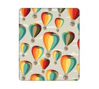 BYwenhopnbs Travel Hot Air Balloons Square Mouse Pad Sewn Edge Design 10&12in