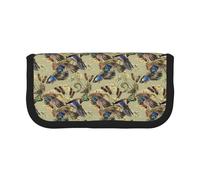 BYwenhopnbs Watercolor Duck,Large Capacity Pencil Case, Pen Pouch Organizer Canvas Pencil Bag for Girls