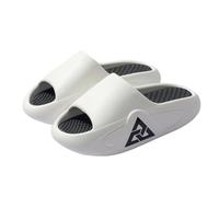 BYWXW Couple Casual Slippers,Double Layered Design Sandals with Soft insoles,anti Slip Thick Soles Casual Lightweight Home Outdoor Sports Slippers(Size:EU 40-41,Color:Whiter)