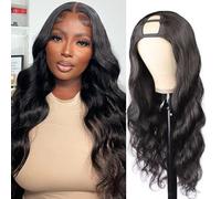 BYYASAA U Shape Wig Material:U Shape Human Hair Wig is 100% Brazilian Human Hair,you can match it with your own hair to make it look very beautiful
