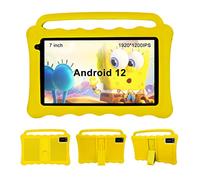 BYYBUO 7 inch Kids Tablet, Android 12 Tablets for Kids with Case, 32GB