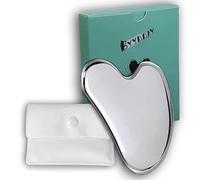 BYYDDIY Stainless Steel Gua Sha Facial Tools, Metal Gua Sha for Face,Tighten Skin Massage, Guasha Beauty Tool for Body Eyes (W-s)