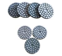BYYINGS 1/7Pieces 2 Inch Abrasive Diamond Wet Polishing Pad For Grinding And Cleaning Granite Stone Concrete Marble Ceramic Tile