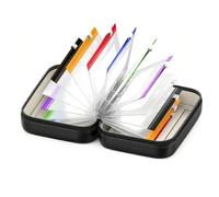 BYYLE 8 Waterproof Pill Organizer Set, Travel 7 Day Pill-Pouch 14 Color-Pill Pouches, Reusable Travel Medicine Organizer for 7-14 Day Travel Pill Organizer 15x6x11cm