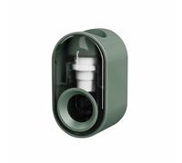 BYYLE utomatic Toothpaste Dispenser, Wall Mounted Toothpaste Squeezer, No Drilling Required for Bathroom Dark Green