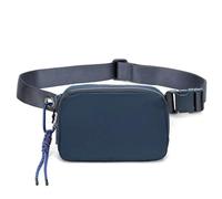 BYYLECL Bum Bag for Men Women, Lightweight Water-Resistant Waist Packs with Adjustable Belt,Zipper Waist Bag for Running Hiking Jogging Walking Travel Belt Bag Blue