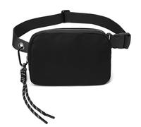 BYYLECL Bum Bag for Men Women, Lightweight Water-Resistant Waist Packs with Adjustable Belt,Zipper Waist Bag for Running Hiking Jogging Walking Travel Belt Bag Camouflage Black