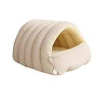 BYYLECL Cat Cave Bed for Cats or Small Dogs,House Cat Kitten Tunnels Bed Warming Nest Bed Pod for Pets L