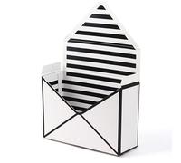 BYYLE olding Flower Storage Box, Reusable Waterproof Paper Boxes for Bridal Florist Present Packing Box Party Wedding Decor 20x7x29.5cm