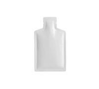 BYYLECL Heat Sealing Shampoo Sample Pouches, 100PCs Bottle Shape Heat Seal Sample Pouch, Makeup Water Dispenser Bag for Outdoor Trip 7.5x16cm