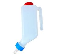 BYYLECL Lamb Feeding Bottle, 500 or 800 Ml Baby Goats Nursing Bottles with Scale Handle Hangable Upside down Livestock Milk Bottle 800ml