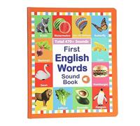 BYYLECL My First English Sound Toy,English Learning Talkings Book, Juguete Educativo for Educational Language, School Education â€“ 470+ Words, 21 Themes B