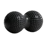BYYLECL Peanut Shape PVC Hard Spiky Massage Ball, Double Lacrosse Massage Roller Ball for Deep Tissue Muscle Massage, Physical Therapy, Myofascial Release, Points 13x6.5x6.5cm