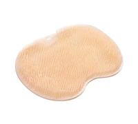 BYYLECL Shower Foot Scrubber Mat, Foot or Back Scrubber for Shower, Wall Mounted Non-Slip Suction Cups, for Improve Foots Circulation & Soothes Tired Feet Yellow